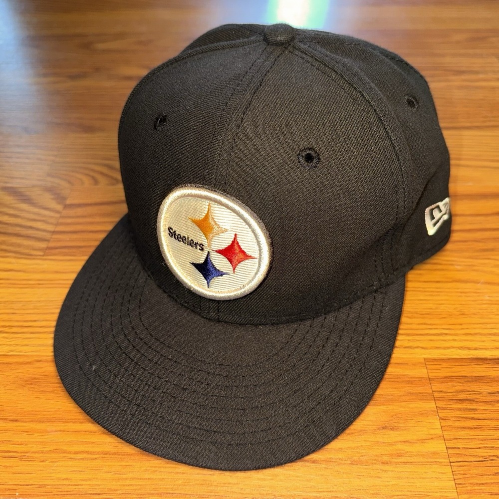Pittsburgh Steelers Hat Cap Size 6 3/4 New Era 59Fifty Fitted